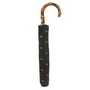 Taschenschirm Herren Klassisch Faltbarer Regenschirm mit Bambusgriff - Handmade in Italy