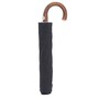 Taschenschirm Herren Klassisch Faltbarer Regenschirm mit Kastaniengriff - Handmade in Italy