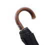Taschenschirm Herren Klassisch Faltbarer Regenschirm mit Kastaniengriff - Handmade in Italy