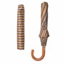 Taschenschirm Herren Riga Ocra - Handmade in Italy