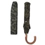 Taschenschirm Herren Tarnen Regenschirm mit Kastaniengriff - Handmade in Italy