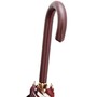 Tropische Regenschirm Bordeau f�r Damen - Handmade in Italy
