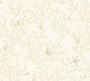 Versace Designer Barock Vliestapete Les Etoiles de la Mer 344961 Creme / Beige Metallic - Design Tapete - Luxus Tapete