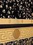 Versace Designer Barock Vliestapete Greek 935222 Gold / Kupfer - Bord�re - Design Tapete - Luxus Qualit�t