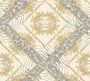 Versace Designer Barock Vliestapete Vasmare 349042 Creme / Grau / Gold - Hochwertige Qualit�t - Deko Accessoires