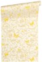 Versace Designer Barock Vliestapete Butterfly Barocco 343251 Creme / Gelb / Gold - Design Tapete - Luxus Qualit�t