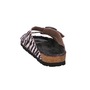 Rohde Alba 6064 Damen Hausschuhe Sandale Pantolette Zebradruck