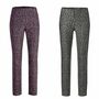 Stehmann Damen lange Stretchhose Loli11 Leodruck