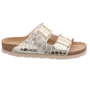 Rohde Alba 5656 Damen Hausschuhe Sandale Pantolette Sandalette Kork Kroko