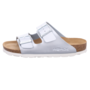 Rohde Alba 5653 Damen Hausschuhe Sandale Pantolette Sandalette Kork Metallic