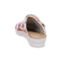 Rohde Neustadt-D Slipper Cloqs Damen Hausschuhe Pantolette 1449 Wei� Blumen