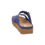 Rohde Damen Foggia Pantoletten Hausschuhe Cloqs Sandalette Sandale 6222 Blau