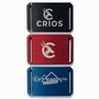 CRIOS Unisex G�rtel Aluminiumschnalle Rot Personalisierung 40 mm Gurtband