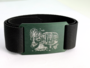 CRIOS Branding Belts Unisex G�rtel Gurt Alu Schnalle Gr�n 40 mm Camping