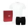 LEVIS Herren Boxershorts 200SF Vintage Giftbox Geschenkbox 1 T-Shirt + 1 Boxer
