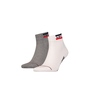 Levi�s Unisex 2-er-Pack Levis 120SF Mid Cut Socks Sneakersocken Sportsocken