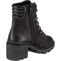 Dockers by Gerli Damen Schn�rstiefelette Stiefelette Antik Optik Schwarz