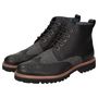 SIOUX Germany Herren Business Schuhe Bootie QUENDRON - 708 Schwarz