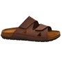 Rohde Rodigo Herren Pantoletten Hausschuhe Sandalen Mocca Braun