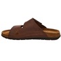 Rohde Rodigo Herren Pantoletten Hausschuhe Sandalen Mocca Braun