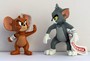 Tom und Jerry - Sammel- und Spielfiguren streitend  