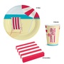 36-teiliges Party Set Summer Stories 8 Personen