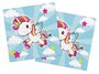 69-teiliges Party Deko Set Einhorn Unicorn Rainbow - f�r 16 Kinder