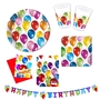49-teiliges Party Set Balloons Fiesta - 6 Personen 