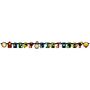 Emoticons Emoji Girlande Happy Birthday Letter Banner