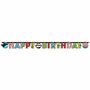 Piraten - Papier Happy Birthday Girlande / Partykette