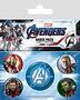 Marvel Avengers - Ansteckbutton-Set, 5-teilig 