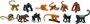 Safari 680504 Regenwald Toob Mini Spielfiguren - Set