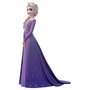 Frozen 2 / Die Eisk�nigin 2: Elsa im lila Kleid - Spielfigur 
