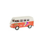 Modellauto Volkswagen 1963 Bus mit Print rot 