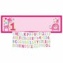 One Wild Girl personalisierbar Signalbanner 165 x 50,8 cm 