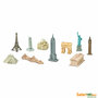 Safari 679604 Toobs Sehensw�rdigkeiten Welt Miniatur Figuren Set