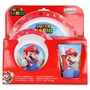 Stor 21449 - Nintendo - Super Mario 3-teiliges Fr�hst�ck Set aus Kunststoff