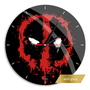 Wanduhr gl�nzend - Deadpool Marvel Black 