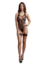 Le D�sir - Damen Dessous Body mit Strapse, One Size
