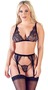 Cottelli Lingerie - Damen Dessous Strapsset, Gr. L