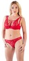 Cottelli Lingerie - Damen Dessous-Set: BH & String, Gr. 75B/S