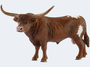 Texas Longhornbulle Spielfigur - Schleich 13866 