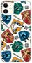 Harry Potter - iPhone 13 Mini Handyh�lle - Harry Potter H�user Logo Wei� 