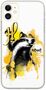 Harry Potter - iPhone 13 Pro Max Handyh�lle - Hufflepuff Wappen Wei� 