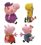 Peppa Pig - Stofftier Set - 15-20cm
