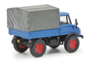 Unimog 406 mit Plane 1:43 - Modellauto