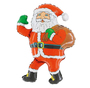 Weihnachtsmann - Folienballon - 81 cm 