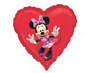 Disney Minnie Mouse Herzform - Folienballon - 39 cm 