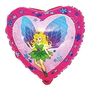 Fee mit Fl�geln - Herzform - Folienballon - 43 cm 