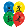 Harry Potter - H�user 6 Latexballons - 27,5 cm 